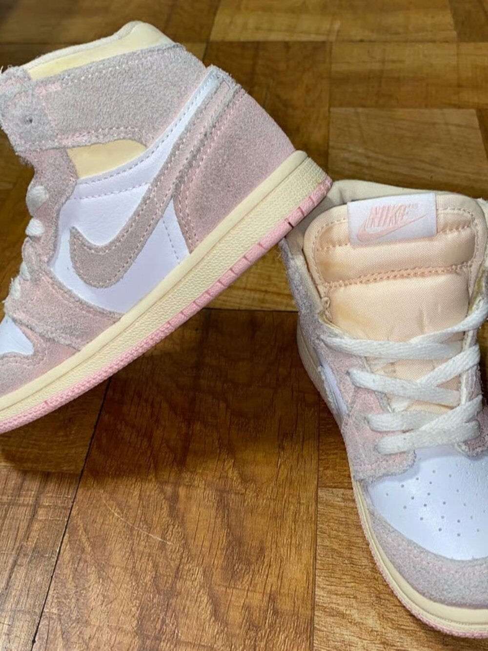 Toddler's Nike Air Jordan 1 Retro High OG 'Washed Pink'